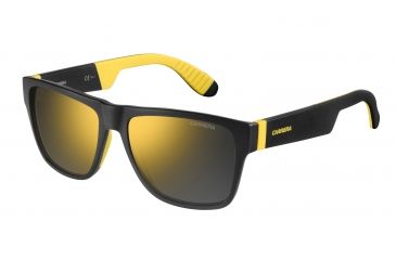 Image of Carrera 5002/SP/S Bifocal Prescription Sunglasses CA5002SPS-0267-UW-5517 - Lens Diameter 55 mm, Frame Color Black Yellow