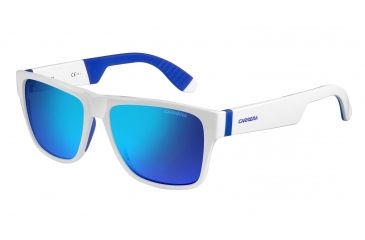 Image of Carrera 5002/SP/S Bifocal Prescription Sunglasses CA5002SPS-026L-Z0-5517 - Lens Diameter 55 mm, Frame Color White Blue