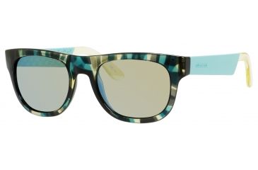Image of Carrera 5006/S Single Vision Prescription Sunglasses CA5006S-01UG-3U-5220 - Lens Diameter 52 mm, Frame Color Camouflage Yellow