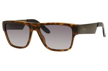 Image of Carrera 5014/S Sunglasses CA5014S-08QC-IC-5517 - Havana Iridescnt Frame, Gray Mirror Gradient Silver Lenses, Lens Diameter 55mm, Distance Between Lenses 17mm