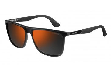 Image of Carrera 5018/S Single Vision Prescription Sunglasses CA5018S-0MHX-CT-5616 - Frame Color Matte Black, Lens Diameter 56 mm