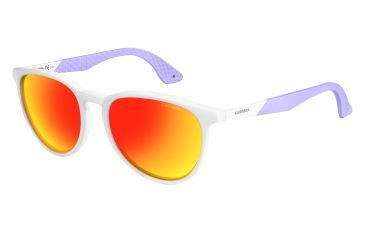 Image of Carrera 5019/S Bifocal Prescription Sunglasses CA5019S-0NA6-UZ-5419 - Lens Diameter 54 mm, Frame Color White Lilac