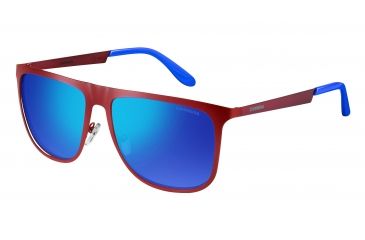 Image of Carrera 5020/S Bifocal Prescription Sunglasses CA5020S-0OIH-Z0-5816 - Lens Diameter 58 mm, Frame Color Matte Burgundy