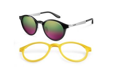 Image of Carrera 5022/S Single Vision Prescription Sunglasses CA5022S-09C1-4N-4922 - Frame Color Ruthenium Black, Lens Diameter 49 mm