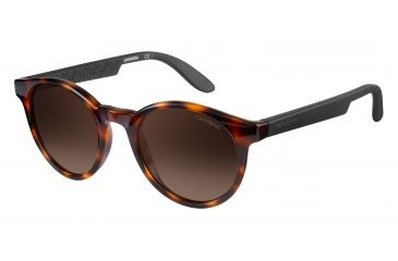 Image of Carrera 5029S Bifocal Prescription Sunglasses CA5029S-0O25-J6-4921 - Lens Diameter 49 mm, Frame Color Dark Havana / Matte Black