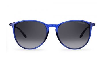 Image of Carrera 5030/S Sunglasses CA5030S-0QVW-9C-5418 - Blue Palladium Frame, Dark Gray Gradient Lenses, Lens Diameter 54mm, Distance Between Lenses 18mm