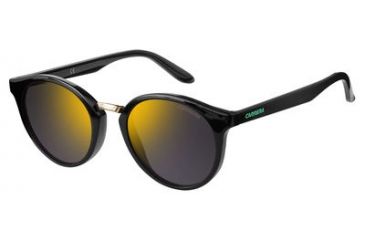 Image of Carrera 5036/S Bifocal Prescription Sunglasses CA5036S-01VD-HJ-4921 - Frame Color Dark Gray, Lens Diameter 49 mm