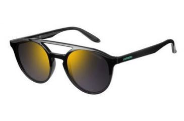 Image of Carrera 5037/S Single Vision Prescription Sunglasses CA5037S-01VD-HJ-4921 - Frame Color Dark Gray, Lens Diameter 49 mm