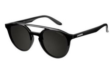Image of Carrera 5037/S Single Vision Prescription Sunglasses CA5037S-0D28-NR-4921 - Frame Color Shiny Black, Lens Diameter 49 mm