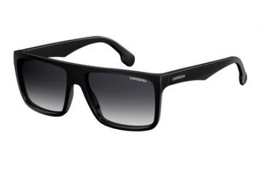 Image of Carrera 5039/S Single Vision Prescription Sunglasses CA5039S-0807-9O-5816 - Lens Diameter 58 mm, Frame Color Black