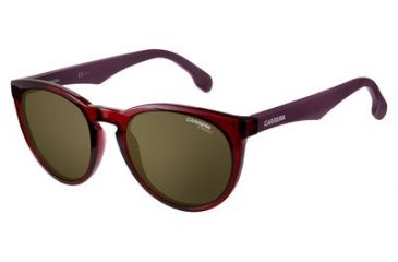 Image of Carrera 5040/S Bifocal Prescription Sunglasses CA5040S-0S85-70-5320 - Lens Diameter 53 mm, Frame Color Burgundy