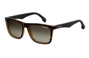 Image of Carrera 5041/S Single Vision Prescription Sunglasses CA5041S-02OS-HA-5616 - Lens Diameter 56 mm, Frame Color Havana Matte Black