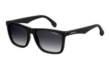 Image of Carrera 5041/S Single Vision Prescription Sunglasses CA5041S-0807-9O-5616 - Frame Color Black, Lens Diameter 56 mm