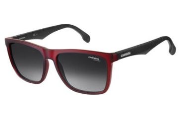 Image of Carrera 5041/S Single Vision Prescription Sunglasses CA5041S-0T9H-9O-5616 - Lens Diameter 56 mm, Frame Color Matte Burgundy/black