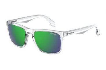 Image of Carrera 5043/S Single Vision Prescription Sunglasses CA5043S-0900-Z9-5620 - Frame Color Crystal, Lens Diameter 56 mm