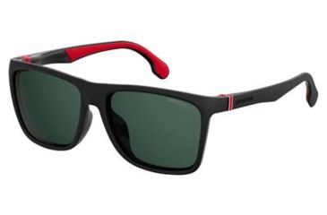 Image of Carrera 5049/F/S Sunglasses CA5049FS-0807-QT-5817 - Black Frame, Green Lenses, Lens Diameter 58mm, Distance Between Lenses 17mm