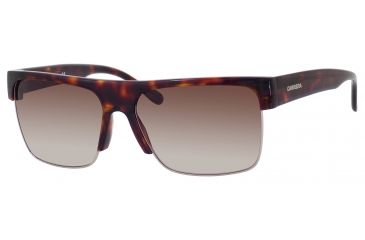 Image of Carrera 51/S Single Vision Prescription Sunglasses CA51S-0W3D-SH-5916 - Lens Diameter 59 mm, Frame Color Dark Havana