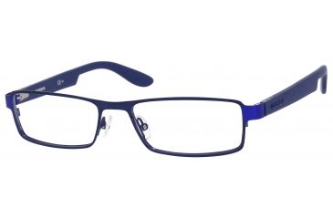 Image of Carrera 5503 Progressive Prescription Eyeglasses CA5503-0BXK-5417 - Shiny Blue / Matte Blue Frame, Lens Diameter 54mm, Distance Between Lenses 17mm