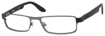 Image of Carrera 5503 Progressive Prescription Eyeglasses CA5503-0UJM-5417 - Ruthenium / Black Frame, Lens Diameter 54mm, Distance Between Lenses 17mm