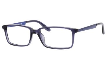 Image of Carrera 5514 Eyeglass Frames CA5514-00PB-5416 - Transparent Blue Matte Blue Frame, Lens Diameter 54mm, Distance Between Lenses 16mm