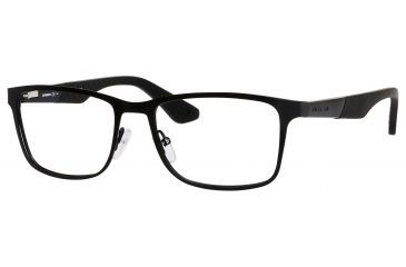 Image of Carrera 5522 Eyeglass Frames CA5522-08JO-5318 - Matte Black Frame, Lens Diameter 53mm, Distance Between Lenses 18mm