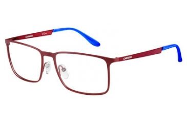 Image of Carrera 5525 Eyeglass Frames CA5525-0LS4-5516 - Burgundy Frame, Lens Diameter 55mm, Distance Between Lenses 16mm