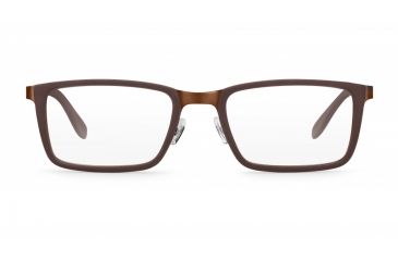 Image of Carrera 5529 Eyeglass Frames CA5529-099L-5220 - Brown Matte Brown Frame, Lens Diameter 52mm, Distance Between Lenses 20mm