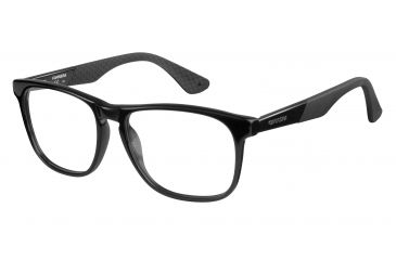 Image of Carrera 5532 Eyeglass Frames CA5532-06EC-5416 - Black / Shiny Black Frame, Lens Diameter 54mm, Distance Between Lenses 16mm