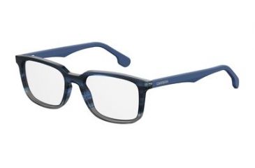 Image of Carrera 5546/V Bifocal Prescription Eyeglasses CA5546-0IPR-5218 - Havana/Blue Frame, Lens Diameter 52mm, Distance Between Lenses 18mm
