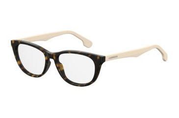 Image of Carrera 5547/V Bifocal Prescription Eyeglasses CA5547-0086-5116 - Dark Havana Frame, Lens Diameter 51mm, Distance Between Lenses 16mm