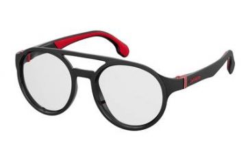 Image of Carrera 5548/V Eyeglass Frames CA5548-0807-5119 - Black Frame, Lens Diameter 51mm, Distance Between Lenses 19mm