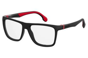 Image of Carrera 5549 Eyeglass Frames CA5549-0807-5617 - Black Frame, Lens Diameter 56mm, Distance Between Lenses 17mm