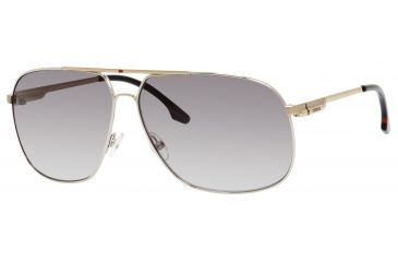 Image of Carrera 59/S Single Vision Prescription Sunglasses CA59S-083K-IC-6211 - Frame Color Silver, Lens Diameter 62 mm