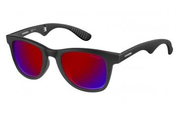 Image of Carrera 6000/FD/S Bifocal Prescription Sunglasses CA6000FDS-0DL5-MI-5023 - Frame Color Matte Black, Lens Diameter 50 mm