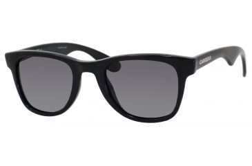 Image of Carrera 6000/S Single Vision Prescription Sunglasses CA6000S-0D28-WJ-5023 - Frame Color Shiny Black, Lens Diameter 50 mm