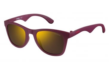 Image of Carrera 6000/ST/S Bifocal Prescription Sunglasses CA6000ST-0KVL-LC-5123 - Frame Color Burgundy, Lens Diameter 51 mm
