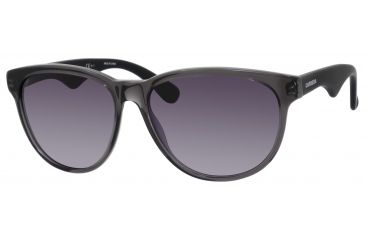 Image of Carrera 6004/S Sunglasses CA6004S-0BFB-HD-5515 - Dark Gray Frame, Gray Gradient Lenses, Lens Diameter 55mm, Distance Between Lenses 15mm
