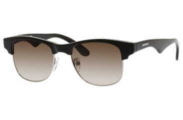 Image of Carrera 6009/S Progressive Prescription Sunglasses CA6009S-0DEA-CC-5119 - Lens Diameter 51 mm, Frame Color Ruthenium / Shiny Black