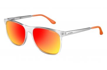 Image of Carrera 6011/S Single Vision Prescription Sunglasses CA6011S-0BTY-ZP-5717 - Lens Diameter 57 mm, Frame Color Bianc Ruthenium