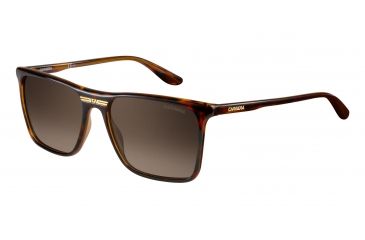Image of Carrera 6012/S Bifocal Prescription Sunglasses CA6012S-0DWJ-HA-5517 - Frame Color Havana, Lens Diameter 55 mm