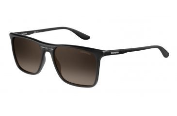 Image of Carrera 6012/S Bifocal Prescription Sunglasses CA6012S-0DL5-R4-5517 - Frame Color Matte Black, Lens Diameter 55 mm
