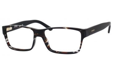 Image of Carrera 6178 Eyeglass Frames CA6178-08Q0-5615 - Havana Gray / Black Frame, Lens Diameter 56mm, Distance Between Lenses 15mm