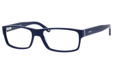 Image of Carrera 6180 Eyeglass Frames CA6180-0OG0-5517 - Blue / Black White Blue Frame, Lens Diameter 55mm, Distance Between Lenses 17mm
