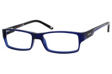 Image of Carrera 6184 Bifocal Prescription Eyeglasses CA6184-0U6B-5215 - Blue Black Frame, Lens Diameter 52mm, Distance Between Lenses 15mm