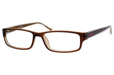 Image of Carrera 6201 Bifocal Prescription Eyeglasses CA6201-0DF9-5216 - Brown Frame, Lens Diameter 52mm, Distance Between Lenses 16mm