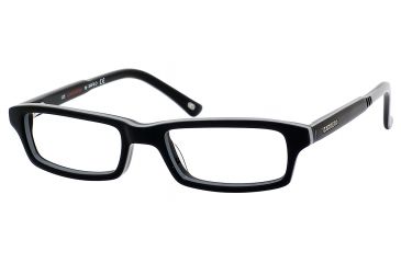 Image of Carrera 6202 Eyeglass Frames CA6202-0D2Z-4416 - Black / Gray Frame, Lens Diameter 44mm, Distance Between Lenses 16mm