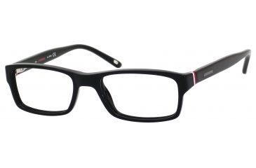 Image of Carrera 6211 Eyeglass Frames CA6211-0OF7-4517 - Black / White / Red Frame, Lens Diameter 45mm, Distance Between Lenses 17mm