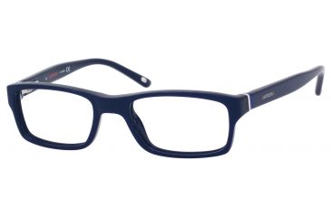 Image of Carrera 6211 Eyeglass Frames CA6211-0OGO-4517 - Blue / Black White / Blue Frame, Lens Diameter 45mm, Distance Between Lenses 17mm