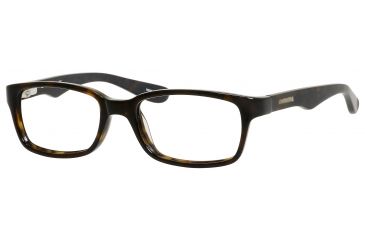 Image of Carrera 6216 Eyeglass Frames CA6216-0086-4616 - Dark Havana Frame, Lens Diameter 46mm, Distance Between Lenses 16mm