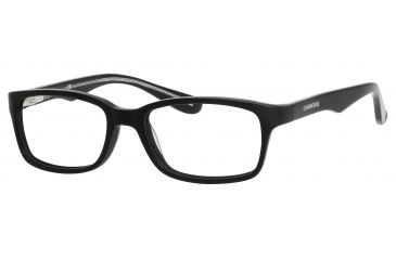 Image of Carrera 6216 Eyeglass Frames CA6216-0KCX-4616 - Matte Black Frame, Lens Diameter 46mm, Distance Between Lenses 16mm